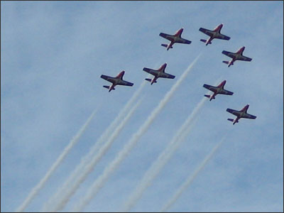 Canadian Snowbirds in Kye Bay