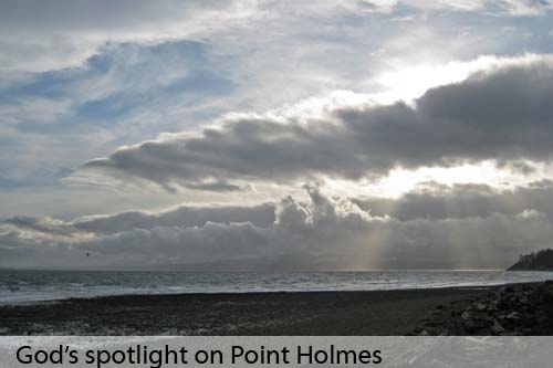 God's spotlight after a storm